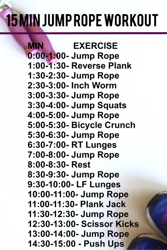 Jump Rope Workout - CHAMPAGNE + SHIMMER